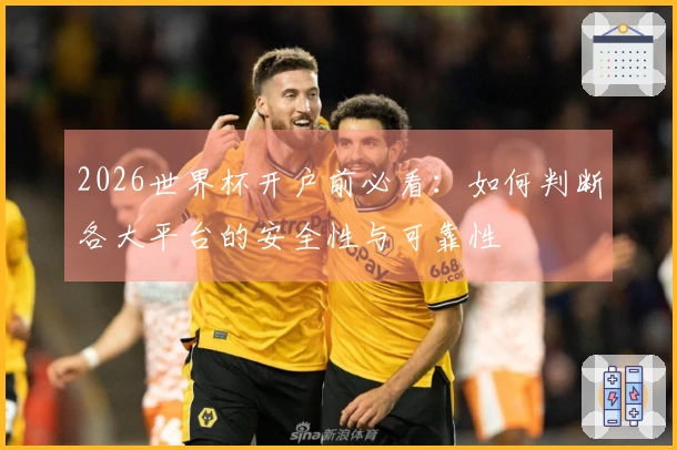 2026世界杯开户前必看：如何判断各大平台的安全性与可靠性