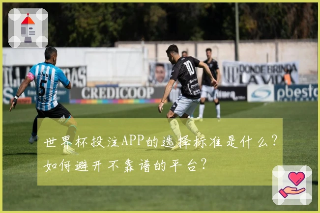 世界杯投注APP的选择标准是什么？如何避开不靠谱的平台？