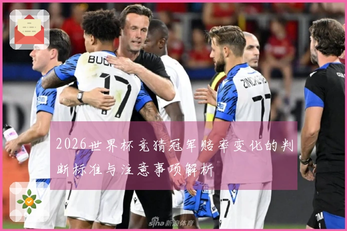 2026世界杯竞猜冠军赔率变化的判断标准与注意事项解析