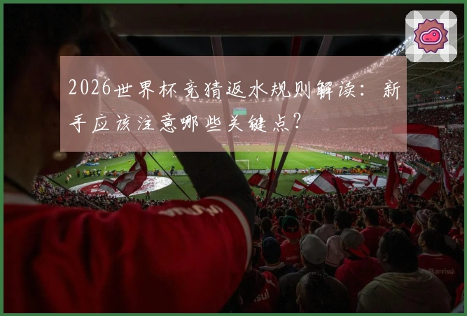 2026世界杯竞猜返水规则解读：新手应该注意哪些关键点？
